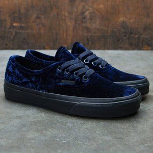 VANS Authentic Blue Velvet Sneakers (5.5 MENS / 7 WOMENS / 37 EU)